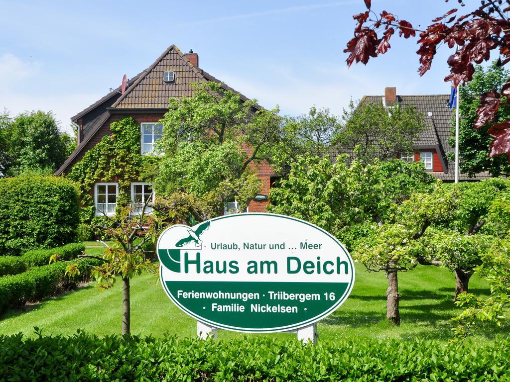 Апартаменти Haus Am Deich Utersum Екстер'єр фото